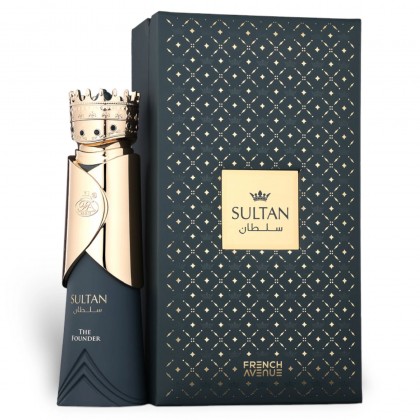 عطر سلطان ذا فاوندر من فرينش أفينيو للرجال حجم 80 مل - Sultan The Founder EDP By French Avenue For Mens 80ML