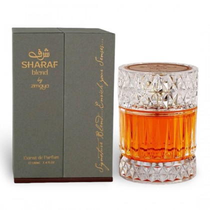 عطر شرف بليند من زيمايا افنان للجنسين حجم 100 مل - Sharaf Blend EDP By Zimaya Afnan For Unisex 100ML