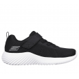 Skechers Boys' Bounder - Baronik Shoes- حذاء سكيتشرز باوندر- بارونيك للشباب لون أسود ونعل أبيض