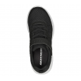 Skechers Boys' Bounder - Baronik Shoes- حذاء سكيتشرز باوندر- بارونيك للشباب لون أسود ونعل أبيض