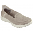 حذاء سكيتشرز سليب انس: أون ذا جو فليكس للنساء لون بيج ونعل أبيض- Skechers Women's Slip-ins: On-the-GO Flex - Serene Shoes