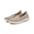 حذاء سكيتشرز سليب انس: أون ذا جو فليكس للنساء لون بيج ونعل أبيض- Skechers Women's Slip-ins: On-the-GO Flex - Serene Shoes