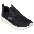 حذاء سكيتشرز ديناميت 2.0- ريال سموث للنساء لون أسود ونعل أبيض- Skechers Women's Dynamight 2.0 - Real Smooth Shoes