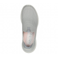 حذاء سكيتشرز سليب انس: ألترا فليكس 3.0 كوزي للنساء لون رمادي ونعل أبيض- Skechers Women's Slip-ins: Ultra Flex 3.0 - Cozy Streak Shoes