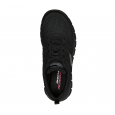 حذاء سكيتشرز تراك- نيو ستابل للنساء لون أسود ونعل أبيض- Skechers Women's Track - New Staple Shoes