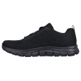 حذاء سكيتشرز تراك- نيو ستابل للنساء لون أسود ونعل أبيض- Skechers Women's Track - New Staple Shoes