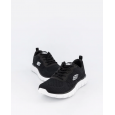 حذاء سكيتشرز تراك- نيو ستابل للنساء لون أسود ونعل أبيض- Skechers Women's Track - New Staple Shoes