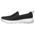 حذاء سكيتشرز جو ووك جوي سليب أون للنساء لون أسود ونعل أبيض- Skechers Women's Go Walk Joy Slip On Shoes