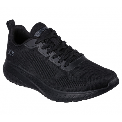 حذاء سكيتشرز بوبس سكواد تشاوس بريسيم بولد للرجال لون أسود- Skechers Men's Bobs Sport Squad Chaos - Prism Bold Shoes