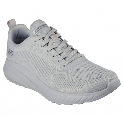 حذاء سكيتشرز بوبس سكواد تشاوس بريسيم بولد للرجال لون رمادي فاتح- Skechers Men's Bobs Sport Squad Chaos - Prism Bold Shoes