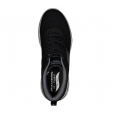 حذاء سكيتشرز جو ووك ارتش فيت- كلينتون للرجال لون أسود وأبيض- Skechers Men's GO WALK Arch Fit - Clinton Shoes