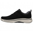 حذاء سكيتشرز جو ووك ارتش فيت- كلينتون للرجال لون أسود وأبيض- Skechers Men's GO WALK Arch Fit - Clinton Shoes