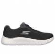 حذاء سكيتشرز جو ووك فليكس- ريمارك للرجال لون أسود وأبيض- Skechers Men's GOwalk Flex - Remark Shoes