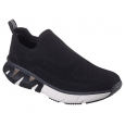 Skechers Men's Mark Nason: Ziggy-Hesh Slip-on Shoes- حذاء سكيتشرز مارك ناسون: زيغي هيش سليب أون للرجال لون أسود ونعل أبيض