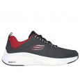 حذاء سكيتشرز فابور فوم- فارين للرجال لون أسود وأحمر ونعل أبيض- Skechers Men's Vapor Foam - Varien Shoes