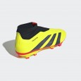 adidas Predator League Laceless Firm Ground Football Shoes - Yellow -حذاء اديداس بريداتور ليجو ليسلس فيرم جراوند للرجال لون أصفر