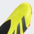 adidas Predator League Laceless Firm Ground Football Shoes - Yellow -حذاء اديداس بريداتور ليجو ليسلس فيرم جراوند للرجال لون أصفر