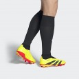 adidas Predator League Laceless Firm Ground Football Shoes - Yellow -حذاء اديداس بريداتور ليجو ليسلس فيرم جراوند للرجال لون أصفر