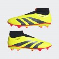 adidas Predator League Laceless Firm Ground Football Shoes - Yellow -حذاء اديداس بريداتور ليجو ليسلس فيرم جراوند للرجال لون أصفر