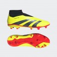 adidas Predator League Laceless Firm Ground Football Shoes - Yellow -حذاء اديداس بريداتور ليجو ليسلس فيرم جراوند للرجال لون أصفر