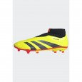 adidas Predator League Laceless Firm Ground Football Shoes - Yellow -حذاء اديداس بريداتور ليجو ليسلس فيرم جراوند للرجال لون أصفر