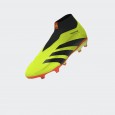 adidas Predator League Laceless Firm Ground Football Shoes - Yellow -حذاء اديداس بريداتور ليجو ليسلس فيرم جراوند للرجال لون أصفر