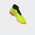 adidas Predator League Laceless Firm Ground Football Shoes - Yellow -حذاء اديداس بريداتور ليجو ليسلس فيرم جراوند للرجال لون أصفر