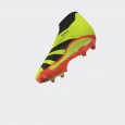 adidas Predator League Laceless Firm Ground Football Shoes - Yellow -حذاء اديداس بريداتور ليجو ليسلس فيرم جراوند للرجال لون أصفر