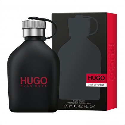 عطر هوجو جست ديفرنت من هوجو بوس للرجال سعة 125 مل - Hugo Just Different EDT By HUGO BOSS For Men125ml