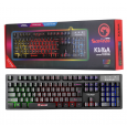 لوحة مفاتيح (كيبورد) سلكي للألعاب من مارفو لون أسود-Marvo K616 RGB Wired Gaming Keyboard