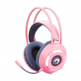 سماعات رأس سلكية من مارفو لون زهري - Marvo Gaming Headphones HG8936 PINK