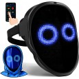 قناع وجه ذكي-Shining App Bluetooth Programmable Full Face Mask