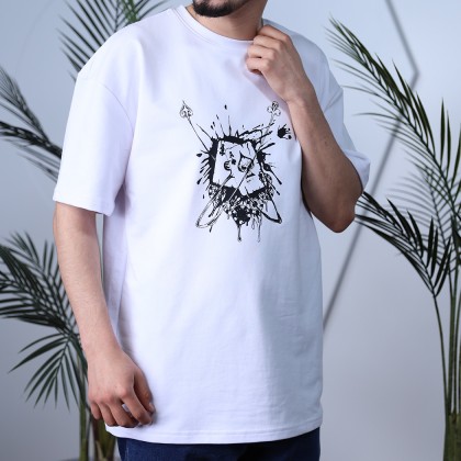 T-Shirt اوفــر سايــز شبابي