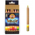 علبة أقلام تلوين بتدرجات اللون 3404N عدد 13 MAGIC Multicoloured Pencils