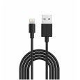 كابل يو اس بي بمنفذ ميكرو من اير ون طول 1 متر لون أسود- micro charging cable by AIRONE brand usb to micro