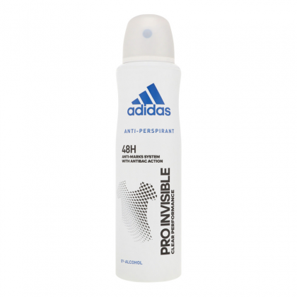 Adidas Pro Invisible Clear Performance Spray 150ml For Women مزيل عرق