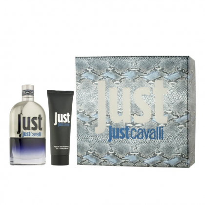 طقم جست من روبيرتو كنفالي (قطعتين)- Roberto Cavalli Just Cavalli 2pcs Gift Set (Eau De Toilette Spray 90ml/3oz + Shower Gel 75ml)