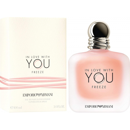 عطر ان لوف ويذ يو فريز من امبيرو ارماني للنساء 100مل- In Love With You Freeze EDP By Emporio Armani For Women 100ML