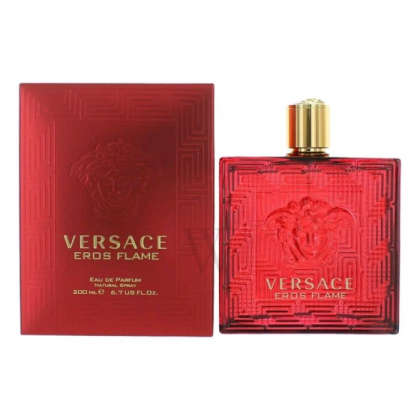 عطر فرزاتشي ايروس فلام او دو بارفيوم من فيرزاتشي للرجال حجم 200 مل - Versace Eros Flame EDT By Versace For Men 200ML