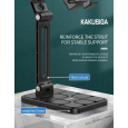 حامل موبايل مكتبي ثابت من كاكوسيجا لون أسود - KAKUSIGA KSC-740 Folding Desktop Phone Tablets Holder