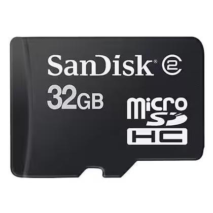 ذاكرة ميكرو من سان ديسك سعة 32 جيجا - SanDisk 32GB Micro SDHC Card