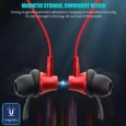 سماعة أذن لاسلكية لون أسود و أحمر - High_end true stereo wireless bluetooth headset bL-05