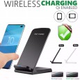 Fast wireless charger شاحن لاسلكي سريع لون أسود