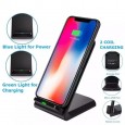 Fast wireless charger شاحن لاسلكي سريع لون أسود