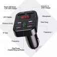 Car FM modulator CARB 2 Bluetooth car charger -شاحن سيارة مع راديو