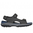 صندل سكيتشرز سوميتس- فان فلير للرجال لون بني ونعل أسود- Skechers Men's Relaxed Fit: Tresmen - Garo Sandals