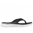 صندل سكيتشرز جو كونستينت للرجال لون أسود ونعل أبيض- Skechers Men's Go Consistent Sandal