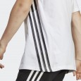 تيشيرت اديداس فيوتشر ايكون ثلاث خطوط للرجال لون أبيض - adidas Men's Future Icons 3-Stripes Tee - White