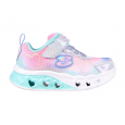 حذاء سكيتشرز فلوتر هارت للأطفال لون سكني وأزرق-Skechers Kids' Flutter Heart Simply Love Shoes