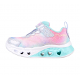 حذاء سكيتشرز فلوتر هارت للأطفال لون سكني وأزرق-Skechers Kids' Flutter Heart Simply Love Shoes